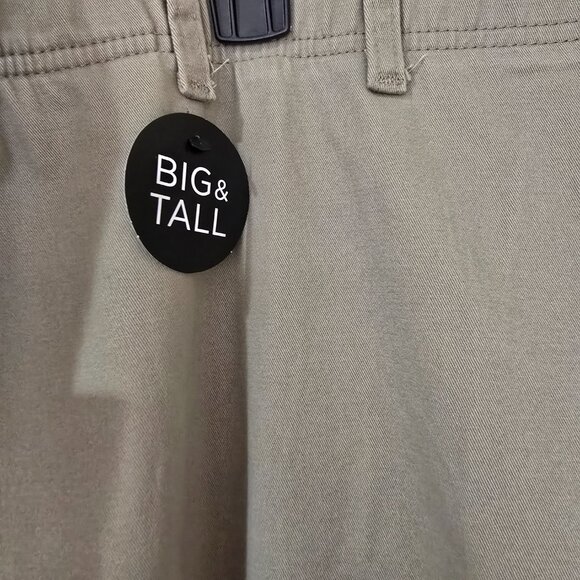 Lee Extreme Motion Men's Relaxed Taper Pants Big and Tall Khaki Size 60x28 NWT - Picture 3 of 12